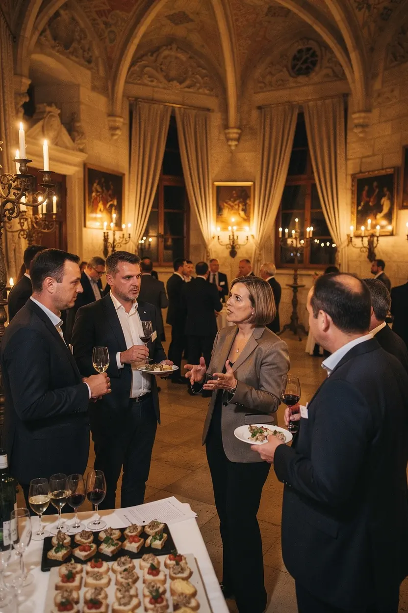 Professional team collaboration